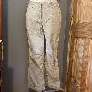 Lands End Seersucker striped trouser